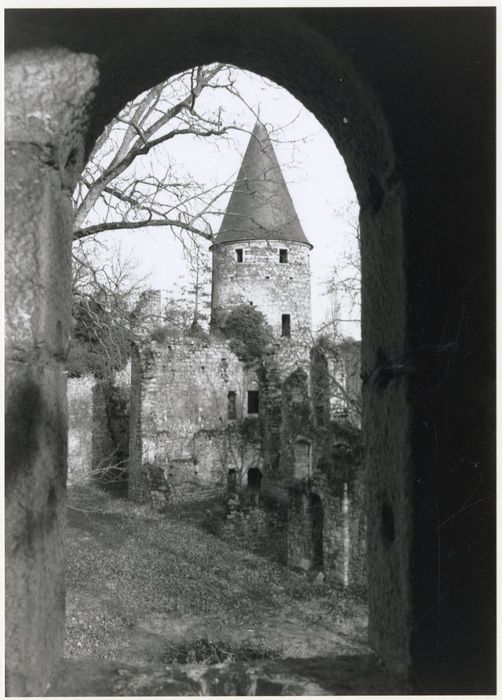 vestiges de la chapelle, vue partielle