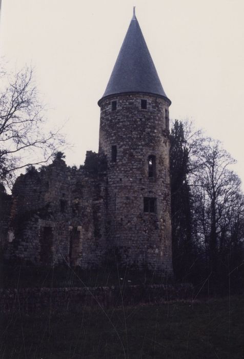 vue générale des vestiges de la chapelle