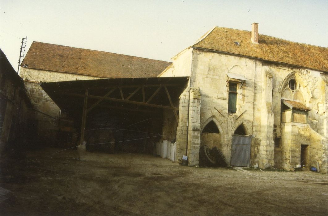 chapelle, élévation sud-ouest