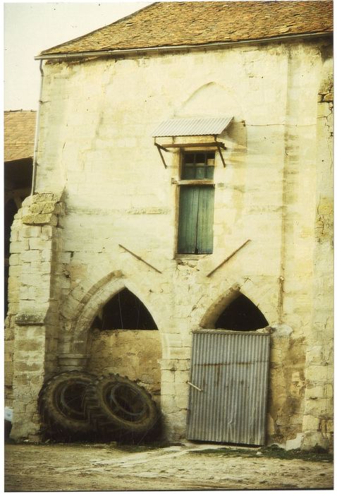 chapelle, élévation sud, vue partielle