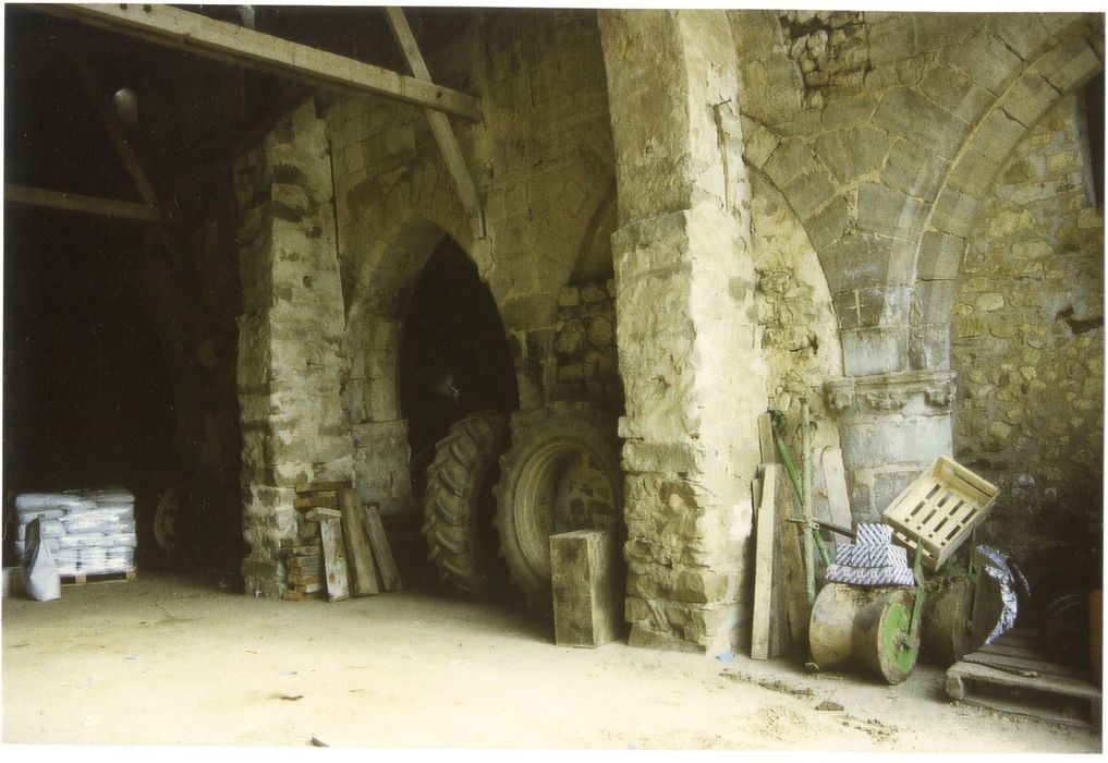 logis, élévation ouest