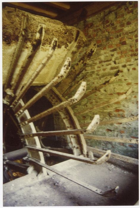 roue à aubes, détail