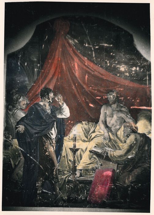 peinture monumentale de de l’histoire d’Esther : Déconvenue d’Aman (la) 