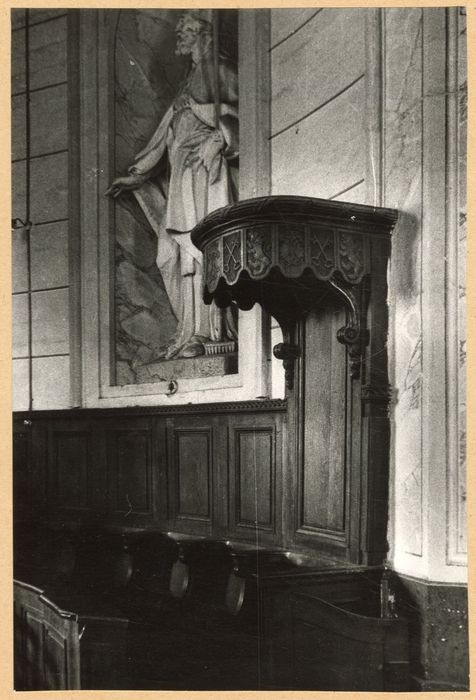 stalles, vue partielle