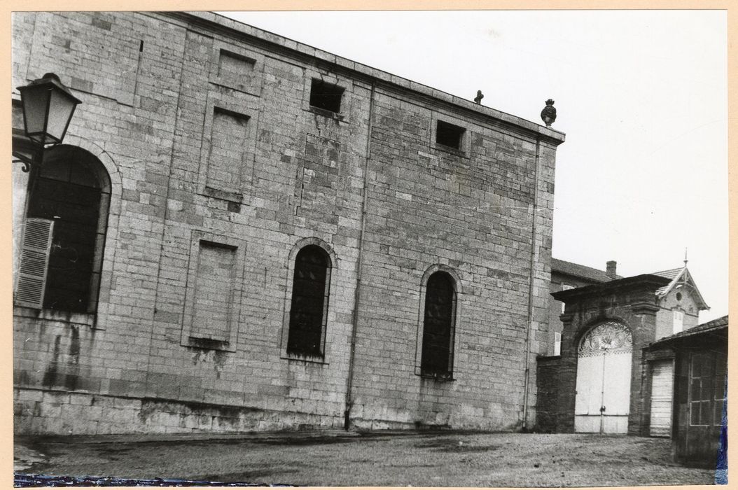 façade latérale sud