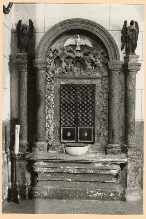 retable des fonts baptismaux
