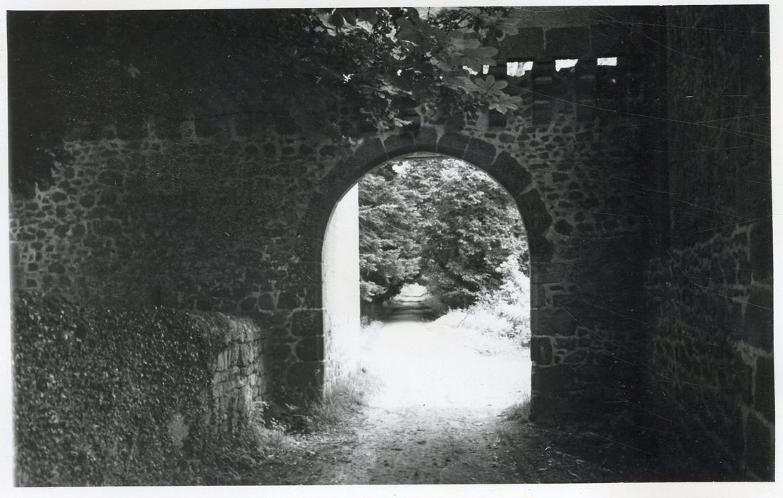 pavillon d’entrée, accès ouest