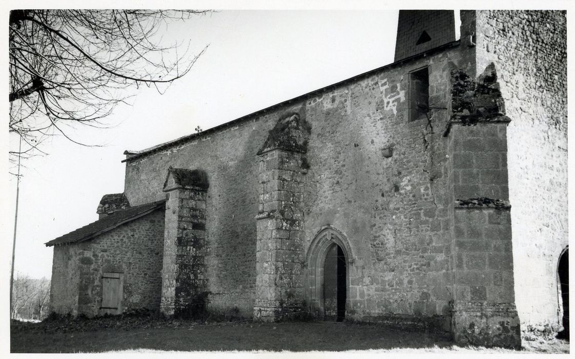 façade latérale nord