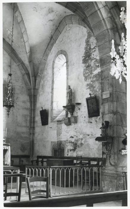 choeur, mur sud