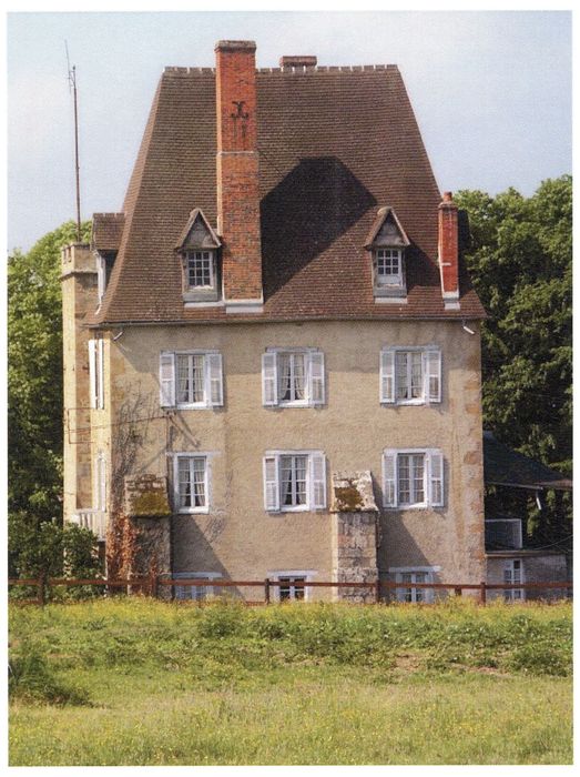 aile nord-est, façade nord-est (photocopie numérisée)