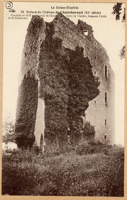 vue générale des ruines