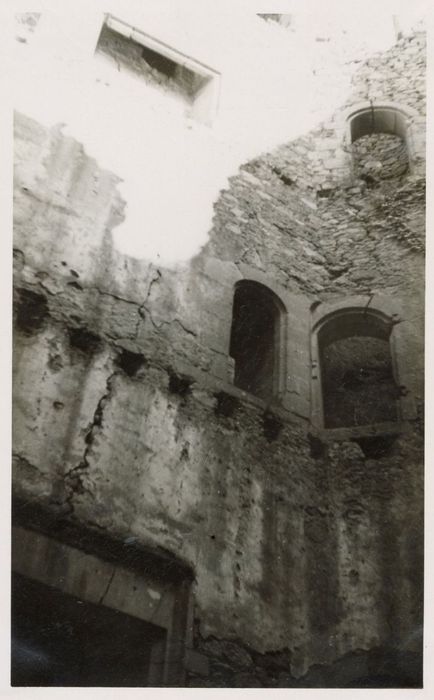 vue partielle des vestiges