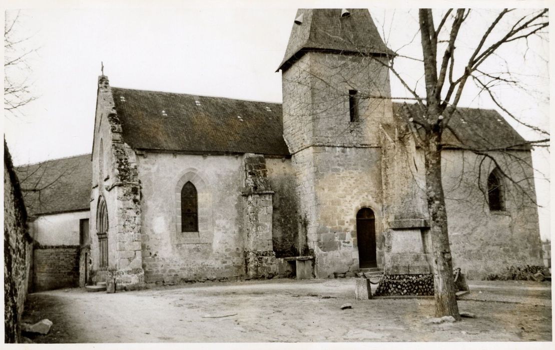 façade latérale sud