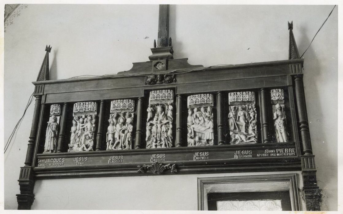 retable : Scènes de la Passion
