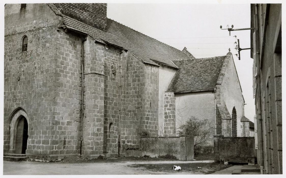 façade latérale sud