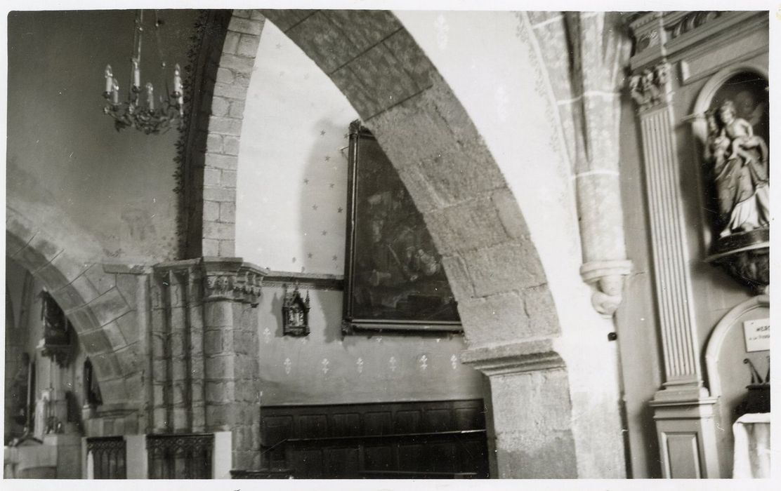 chapelle latérale sud, vue partielle