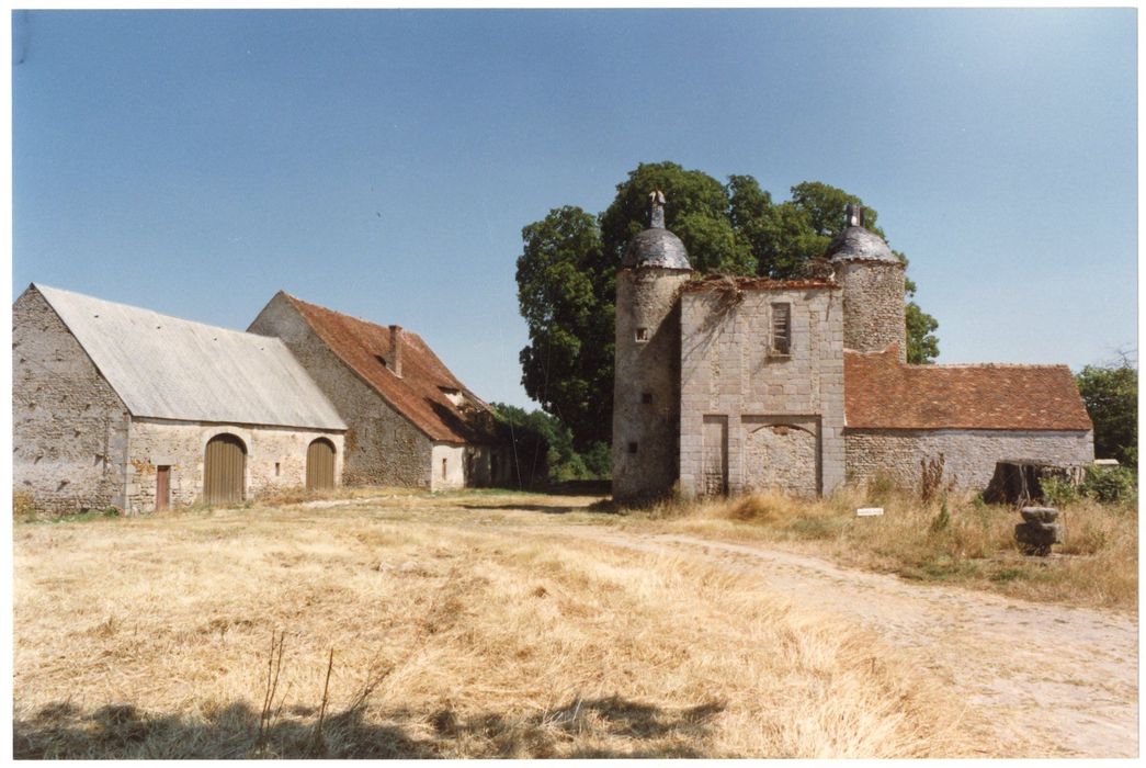 porterie, élévation ouest