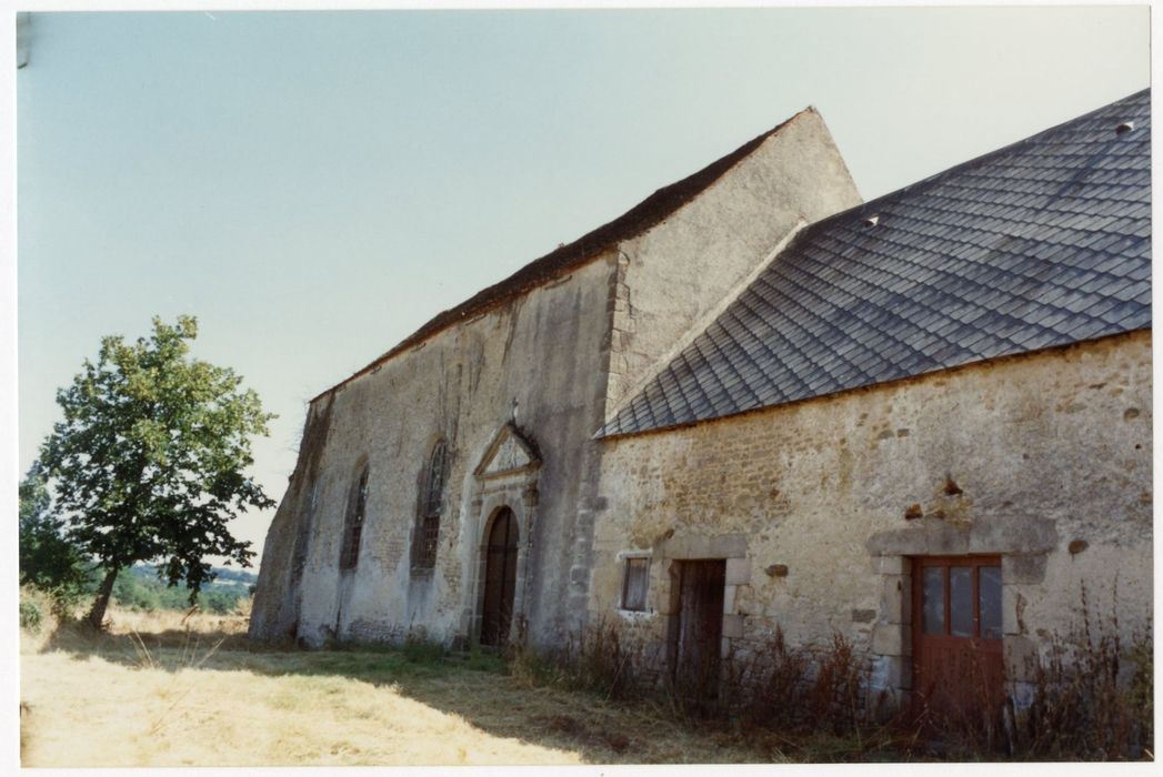 chapelle, façade nord