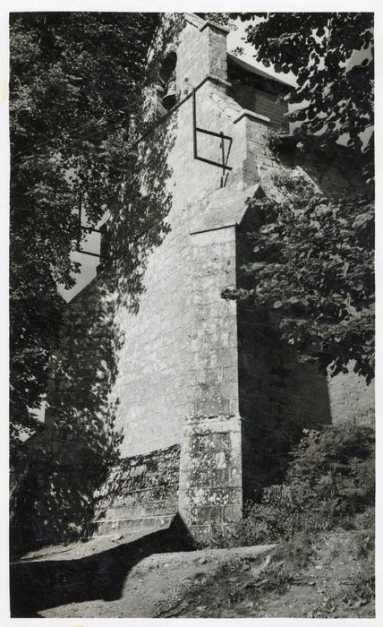 façade ouest, vue partielle