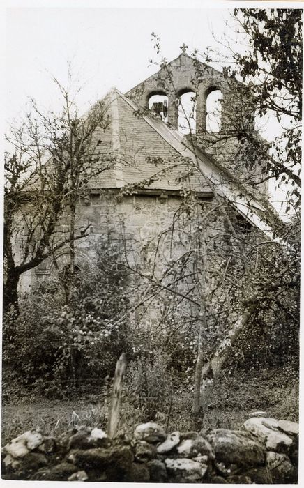 chevet, vue partielle