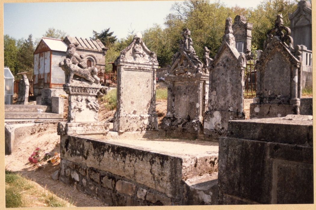 vue générale de la sépulture