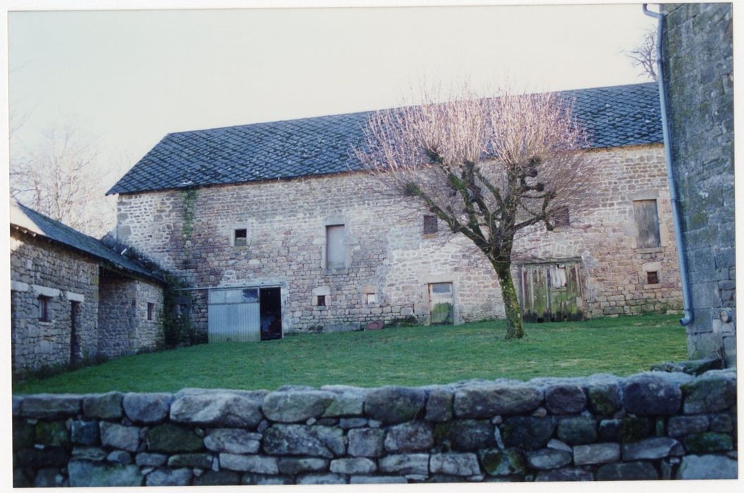 Grange-étable, façade nord-ouest