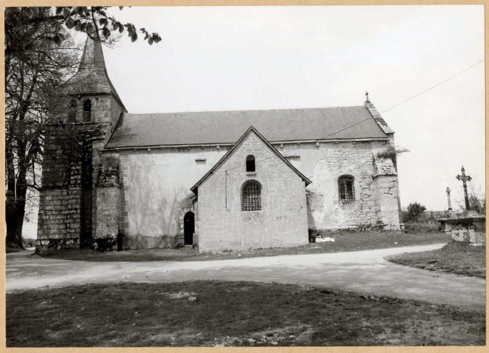 façade latérale sud