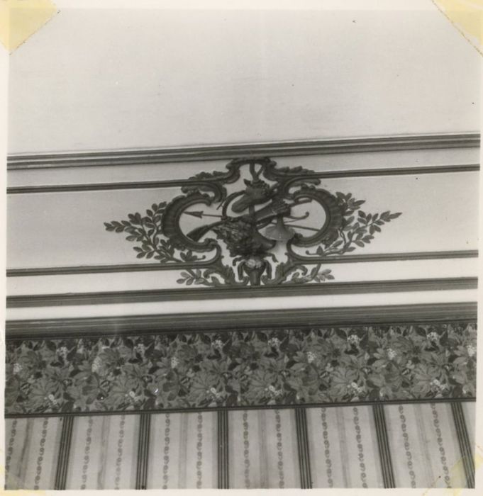 rez-de-chaussée, salle à manger, détail du décor