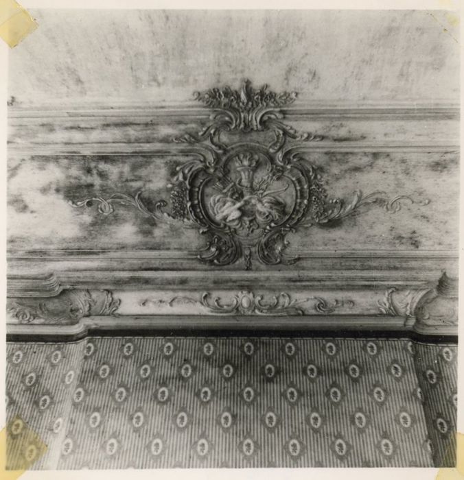 rez-de-chaussée, salon, détail du décor