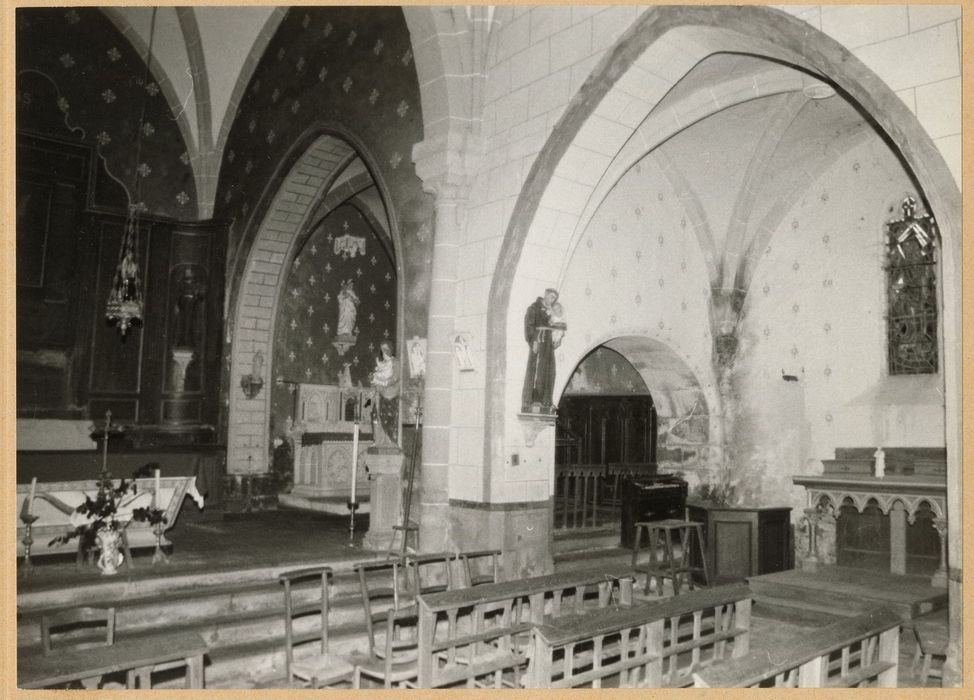 nef, et chapelle latérale sud