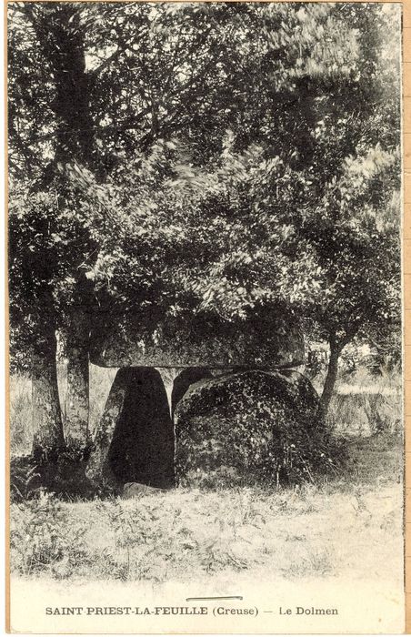vue générale du dolmen