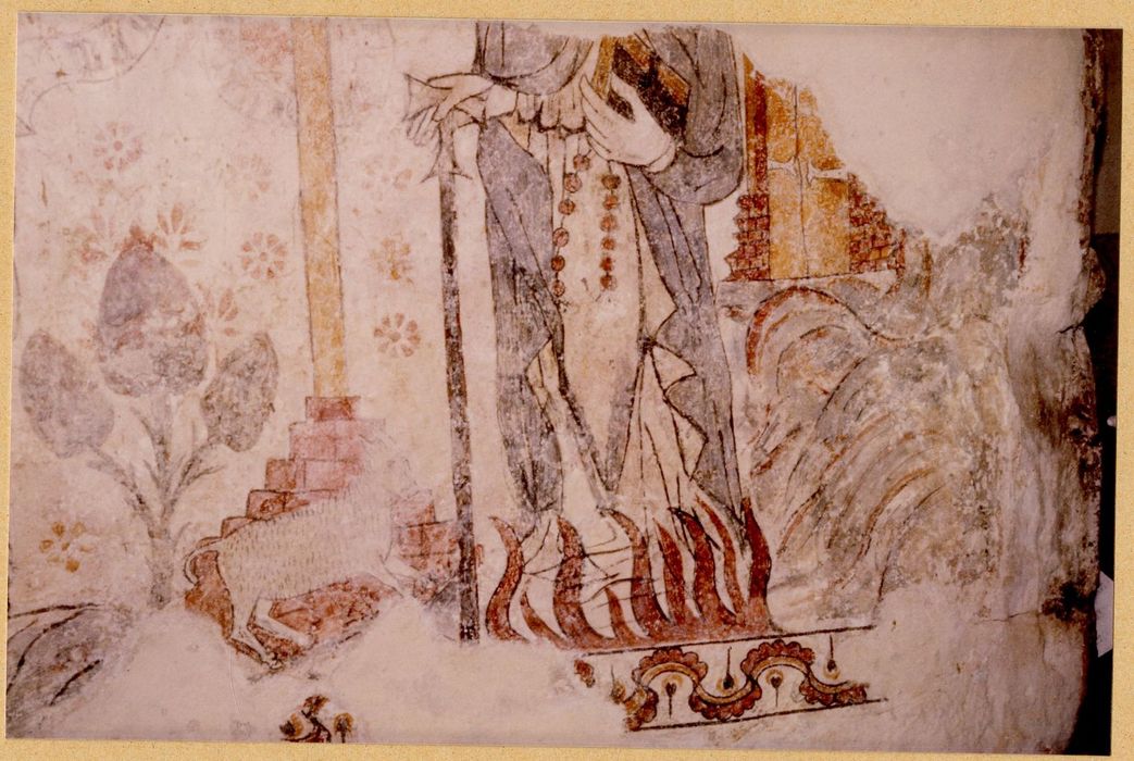 peinture monumentale (fragment), détail