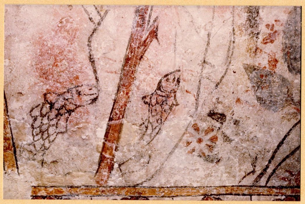 peinture monumentale (fragment), détail