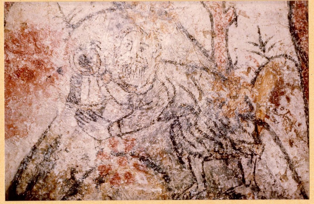 peinture monumentale (fragment), détail