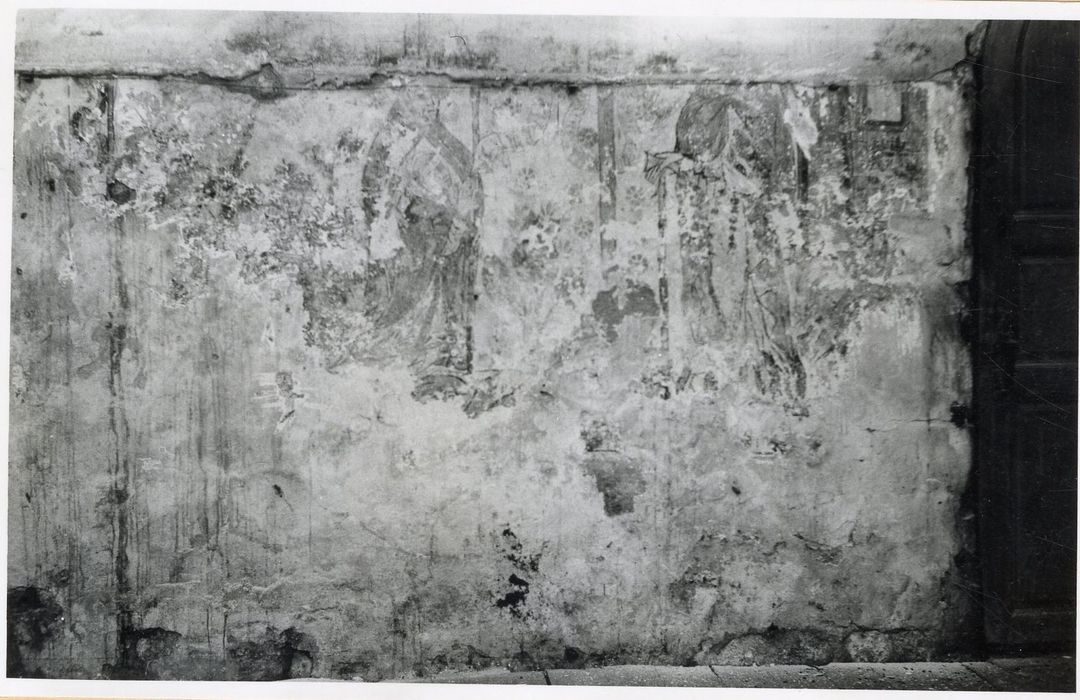 peinture monumentale (fragment), vue partielle