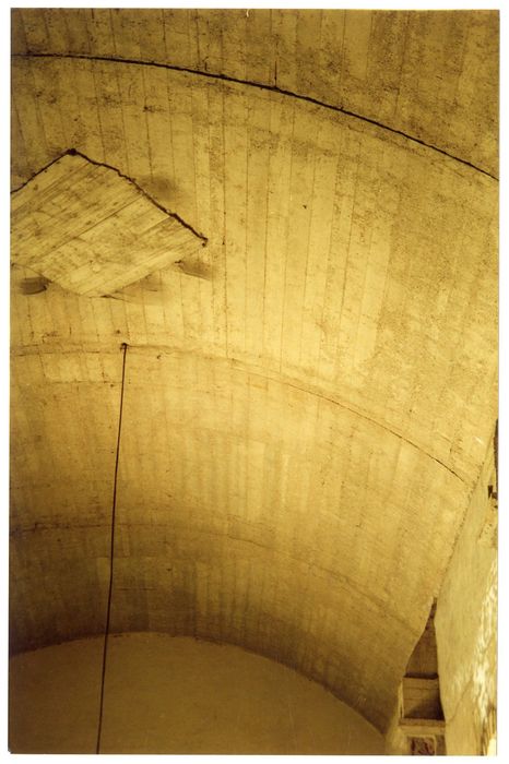 nef, vue partielle de la voûte
