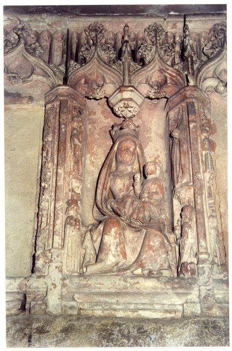 retable : Scène de la Passion, détail