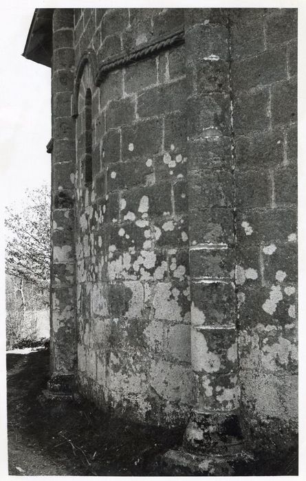 chevet, détail des maçonneries