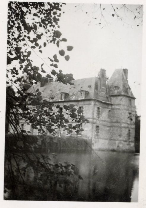 façades sud-est nord-est, vue partielle