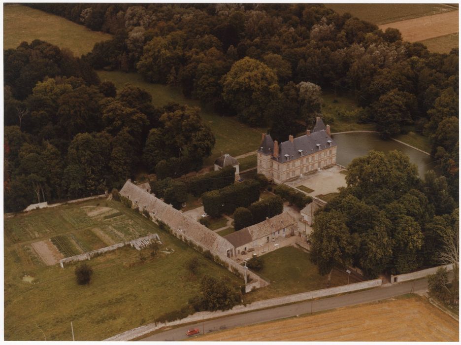 vue aérienne de l’ensemble des monuments