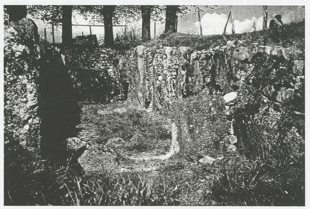 vue générale du site (photocopie numérisée)