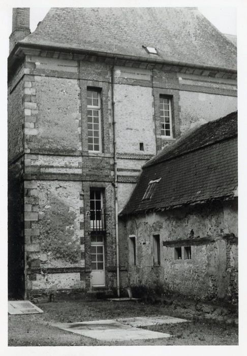 façade ouest du pavillon nord