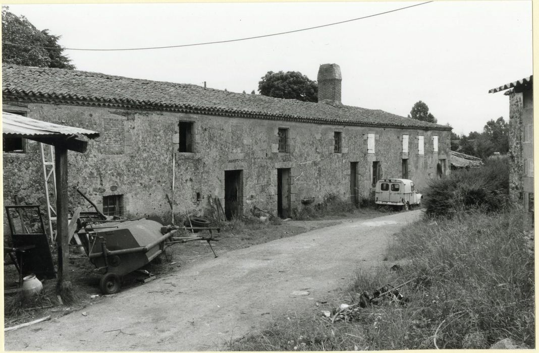 aile sud, façade sud