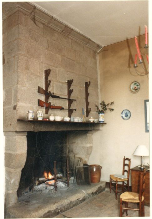 cuisine, cheminée monumentale