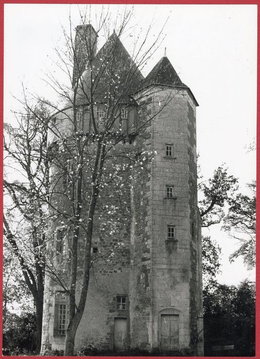 donjon, élévation nord-est