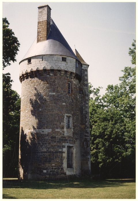 donjon, élévation est