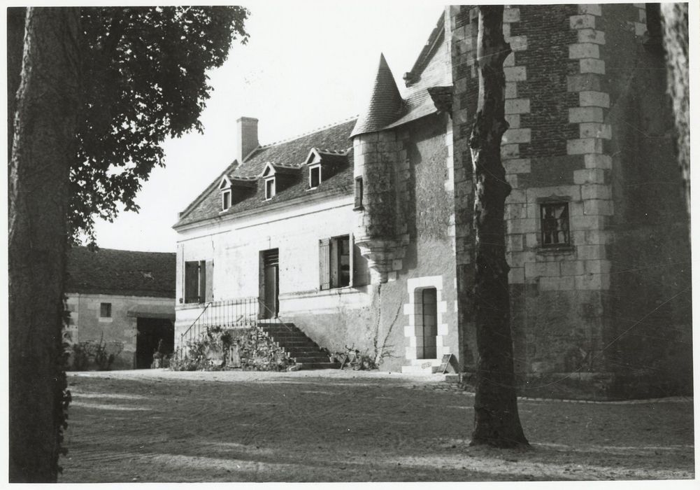 aile ouest, façade sud