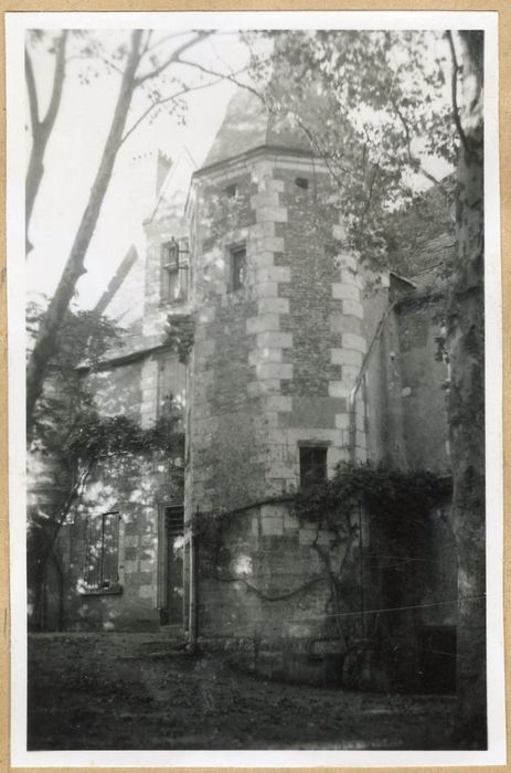 façade sud, tourelle d’escalier
