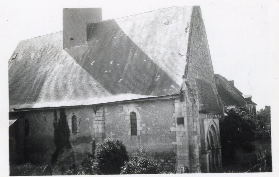 façade latérale nord