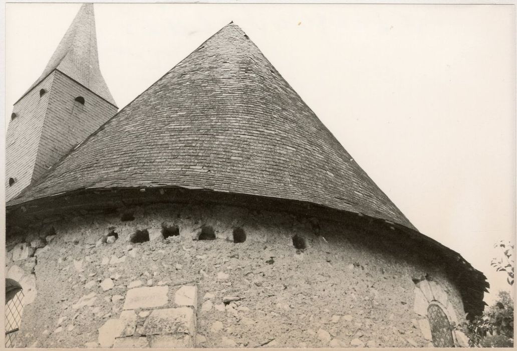 chevet, vue partielle